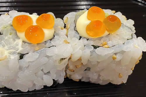 いくら3粒のせ